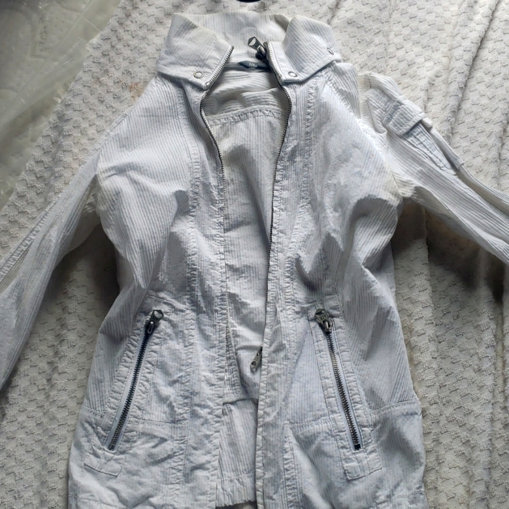 A White A/X Armani Exchange Jacket Size XS